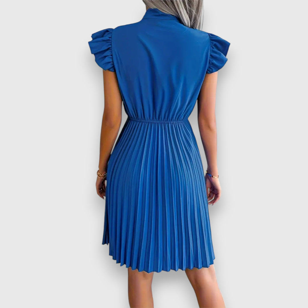 Fiorenza | Elegantes Kleid mit Krawattenhals