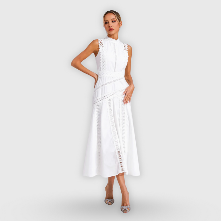 Giada | Kleid aus handgefertigter Spitze