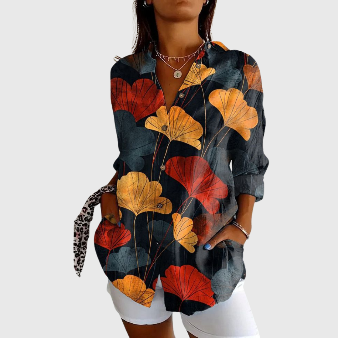 Sofia | Handgefertigte Premium-Bluse für den Sommer