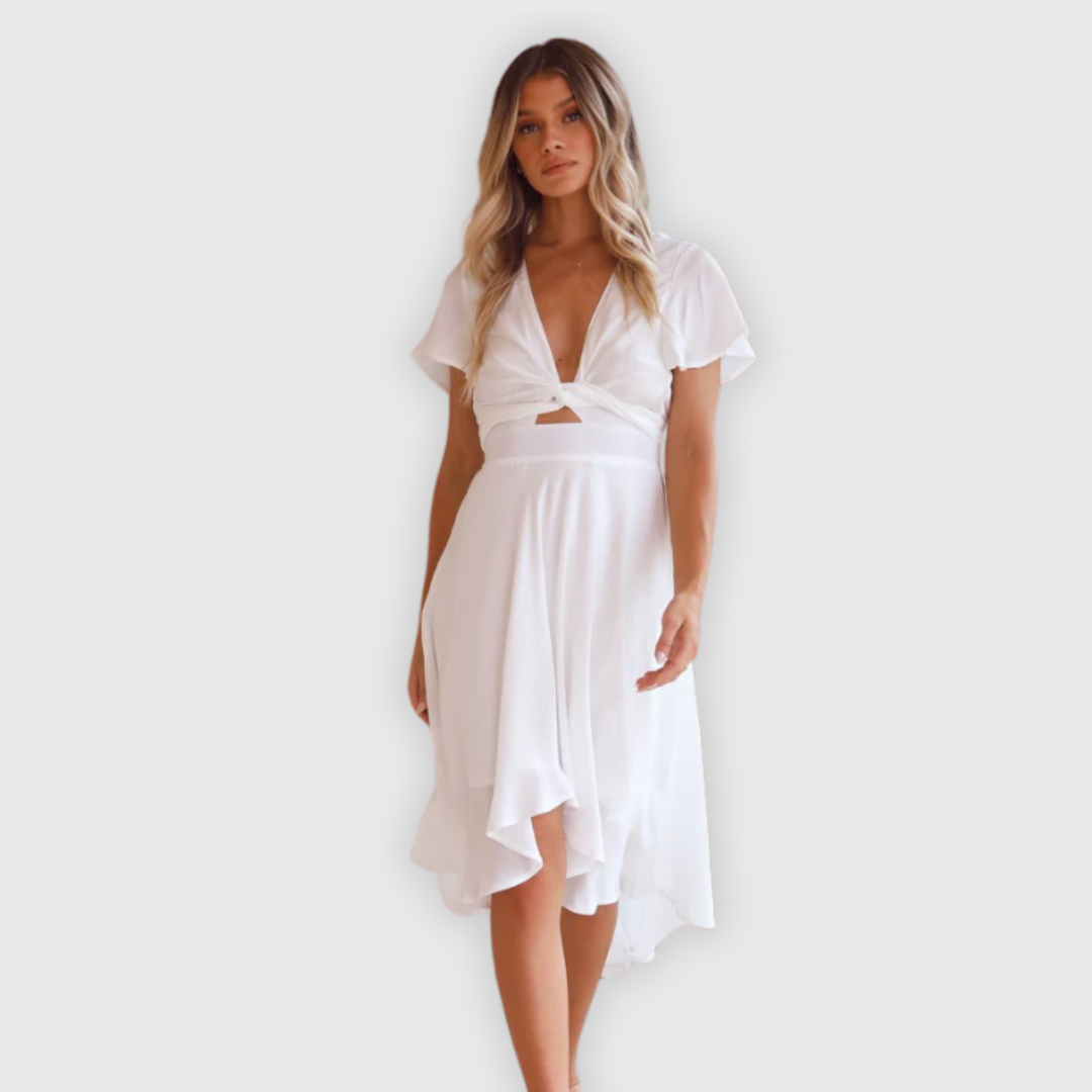 Gaia | Premium Kleid in fließender Eleganz