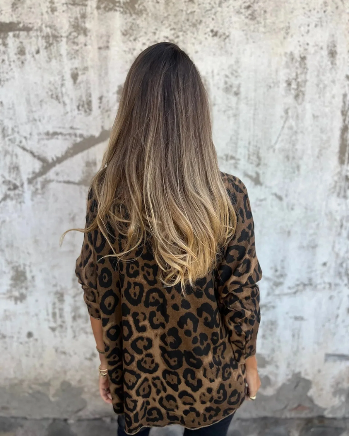 Selva | Leopardenmuster-Pullover