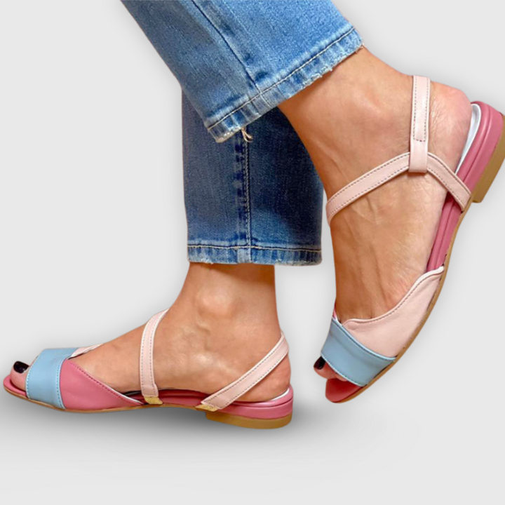 Ella | Flache Sandale mit Chic