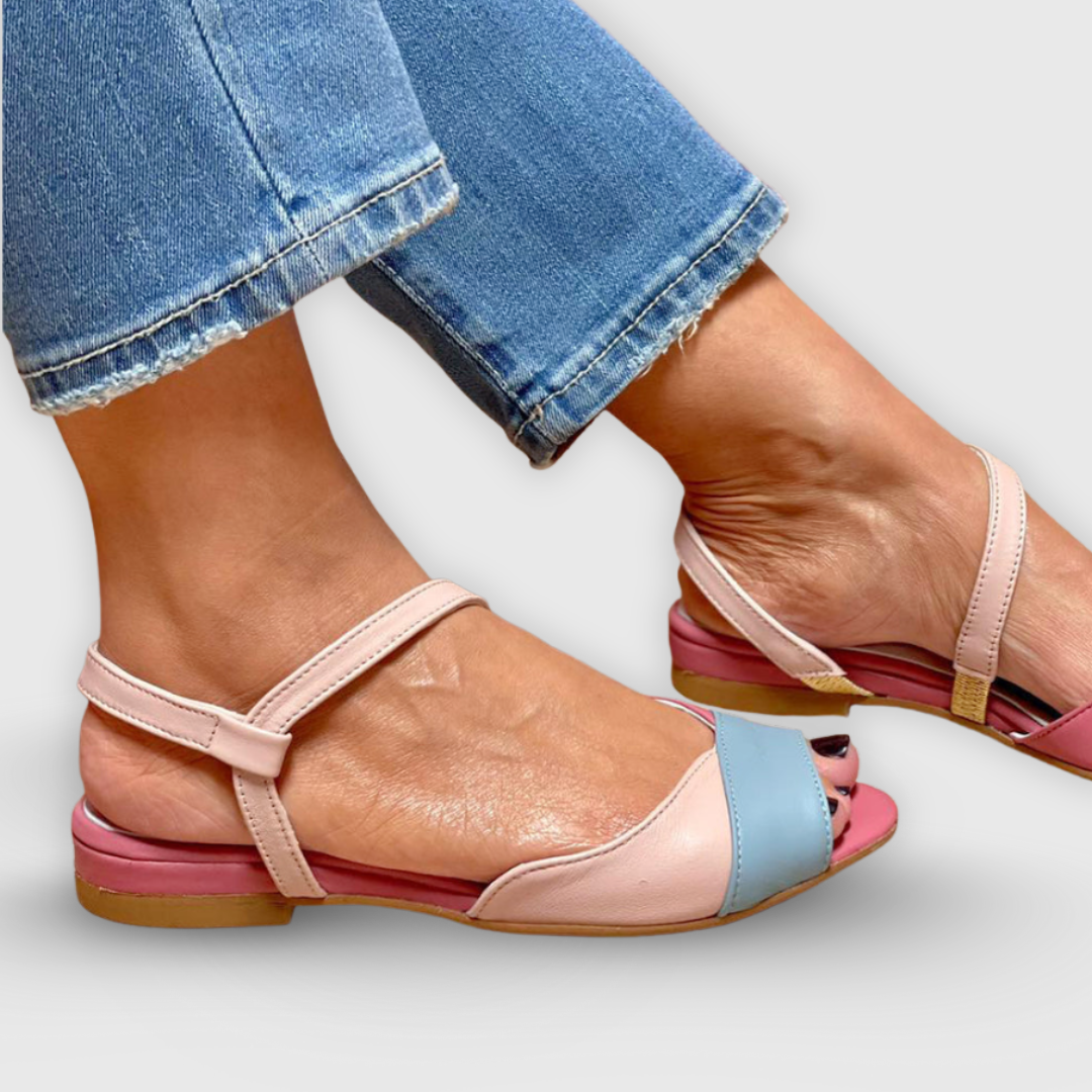 Ella | Flache Sandale mit Chic