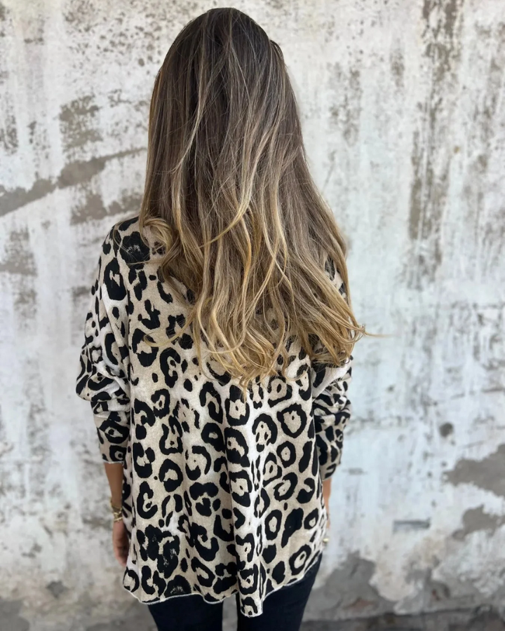 Selva | Leopardenmuster-Pullover