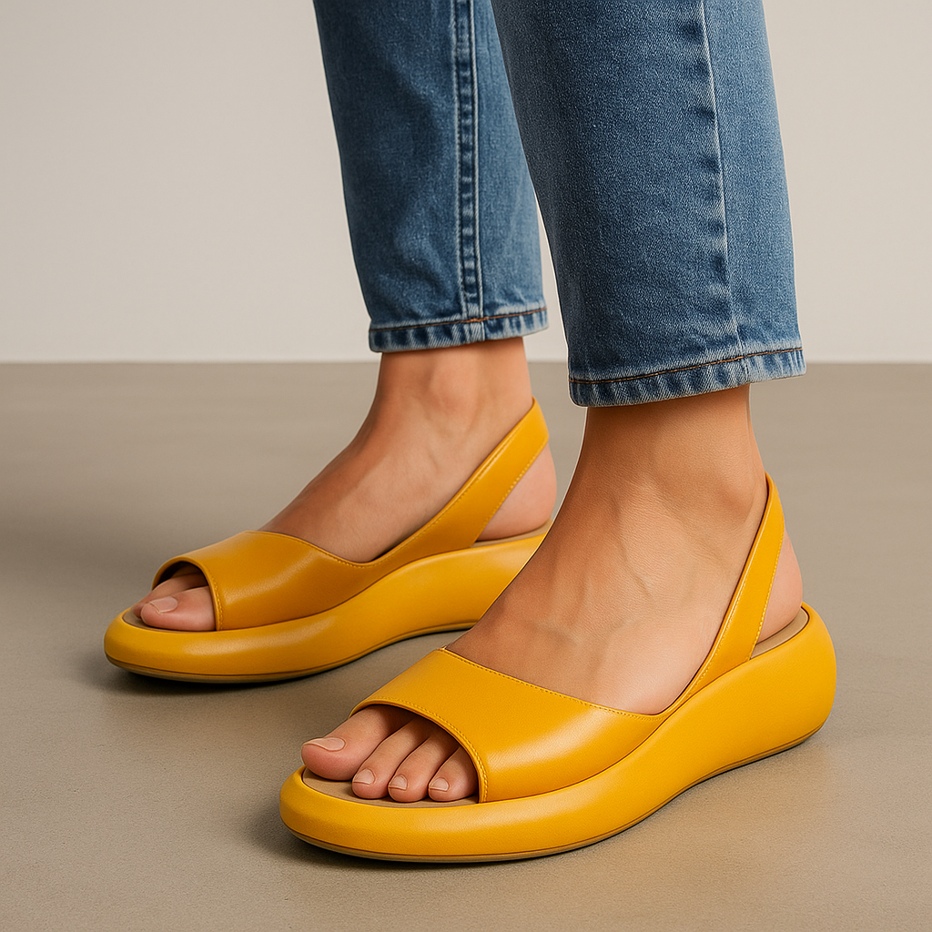 Solea | Minimalistische Gepolsterte Sandalen