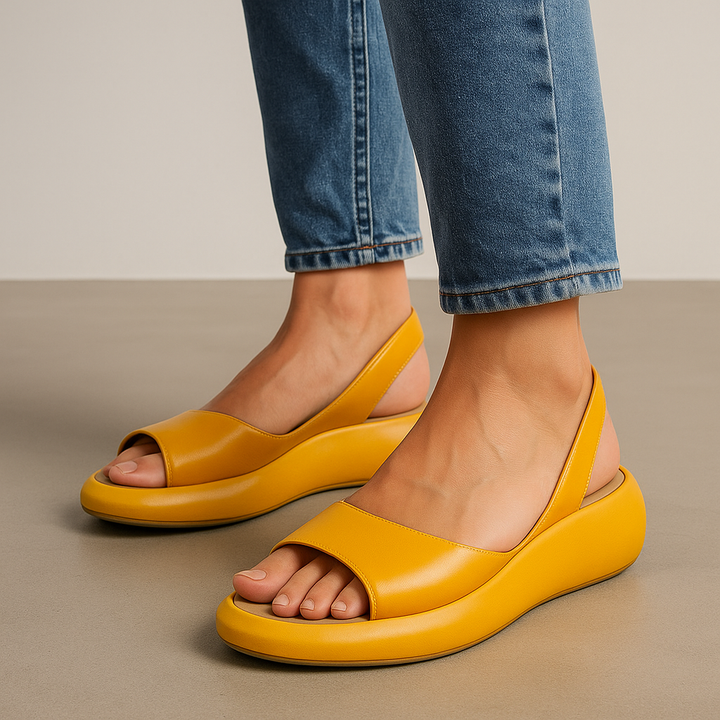 Solea | Minimalistische Gepolsterte Sandalen