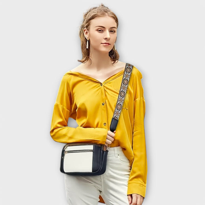 Léora. - Crossbody Tasche aus veganem Leder