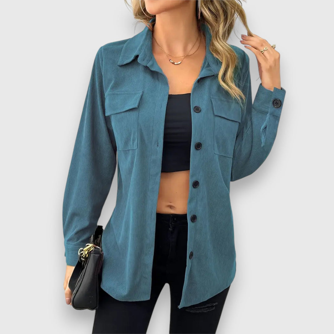 Selena | Hemdjacke aus Premium-Mix