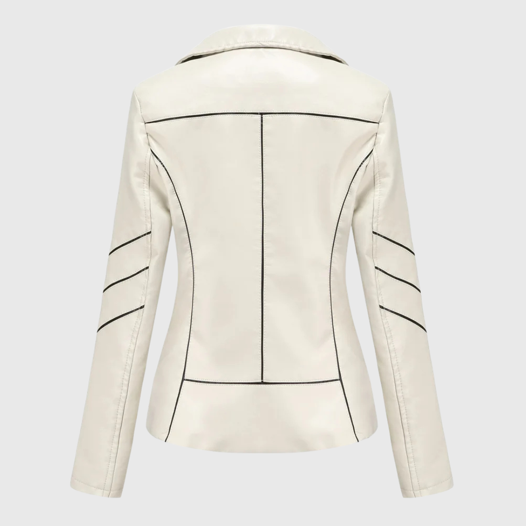 Smeralda | Panther Lederjacke