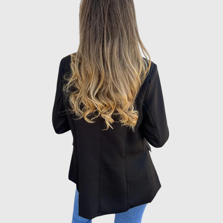 Rozalinda | Eleganter Blazer mit Leopardenfutter