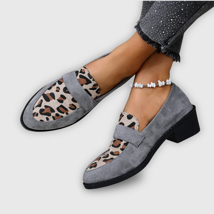 Raffaella | Handgefertigte Premium-Loafer im Animal-Look