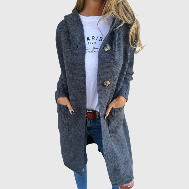 Giuliana | Langer Bequemer Cardigan