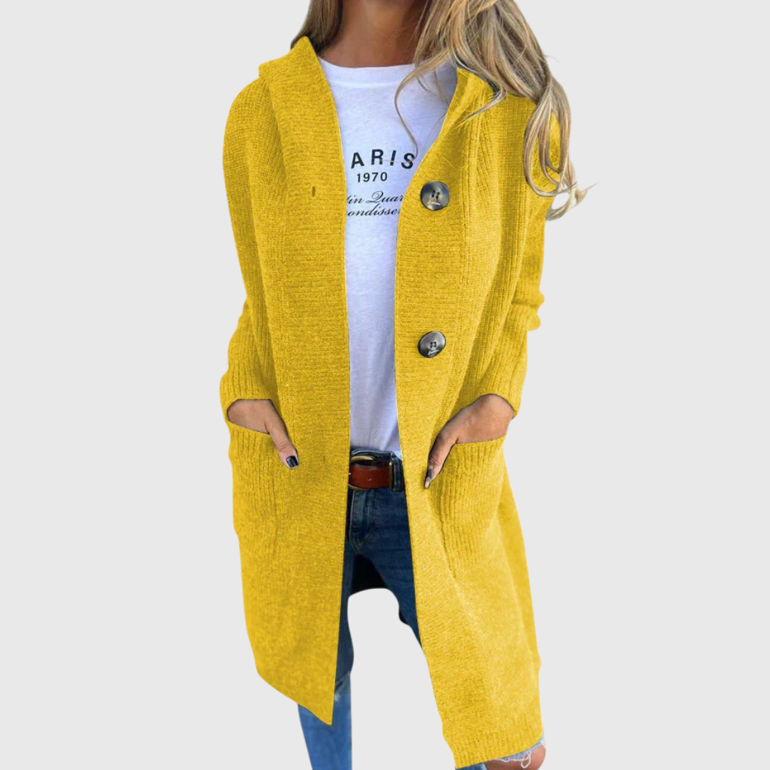 Giuliana | Langer Bequemer Cardigan