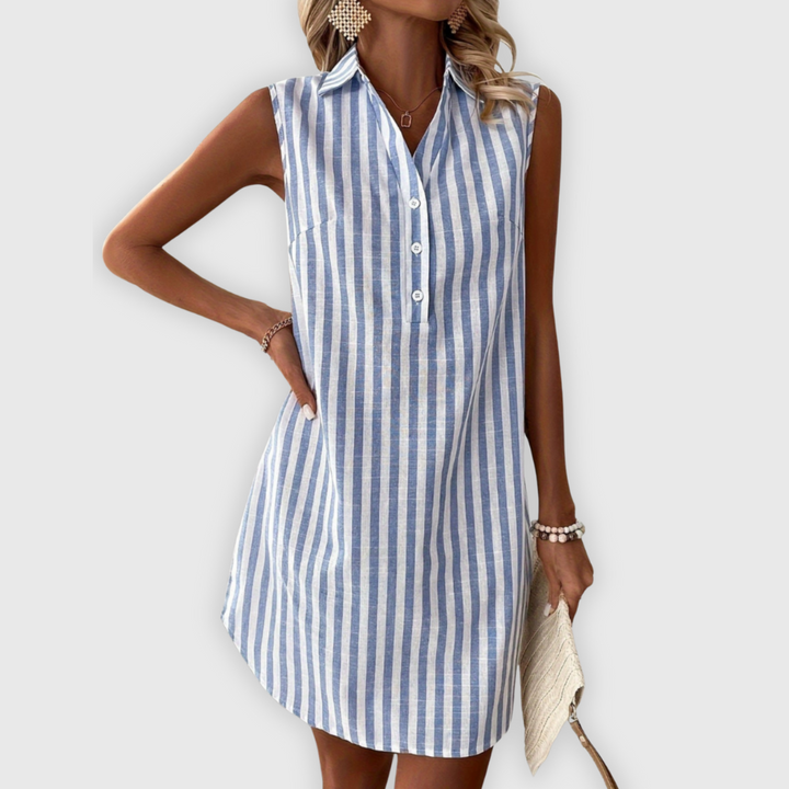 Annika | Gestreiftes Sommerkleid