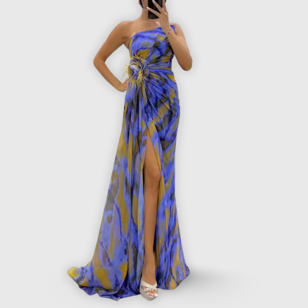 Leda | Handgenähtes Premium-Kleid