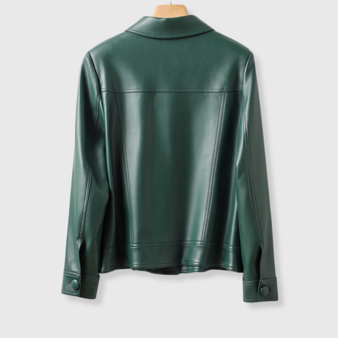Patrizia | Zeitlose Lederjacke