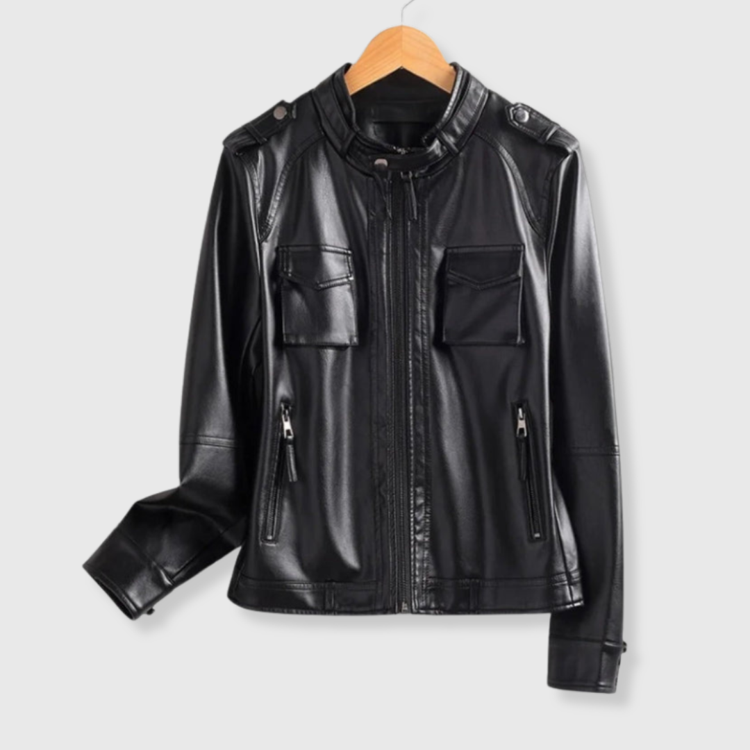Ambra | Handgefertigte Lederjacke