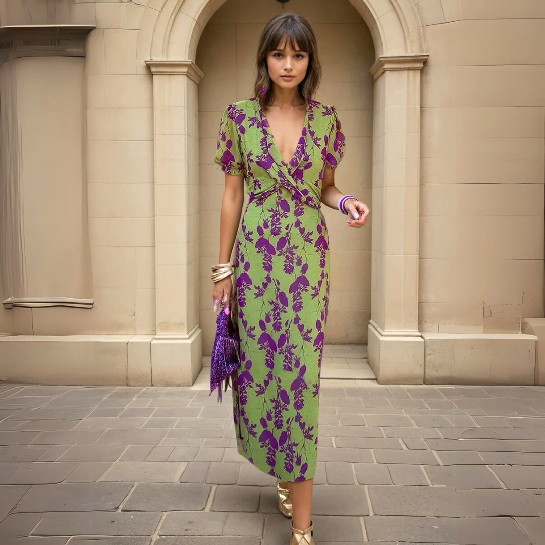 Amelia | Handgefertigtes Sommerkleid Leicht und Stilvoll