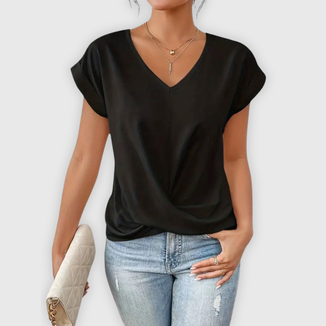 Gina | Oversize-Bluse Handgefertigt