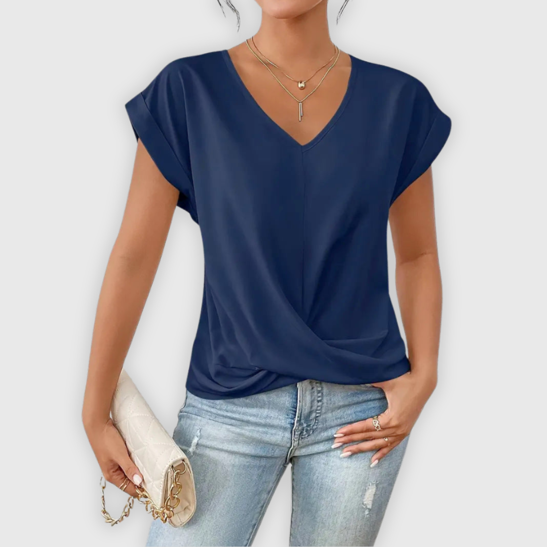 Gina | Oversize-Bluse Handgefertigt
