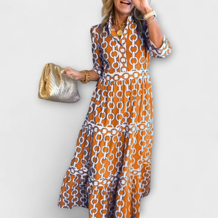 Selvaggia | Handgefertigtes Midi-Kleid