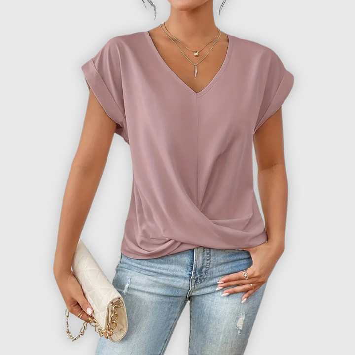 Gina | Oversize-Bluse Handgefertigt