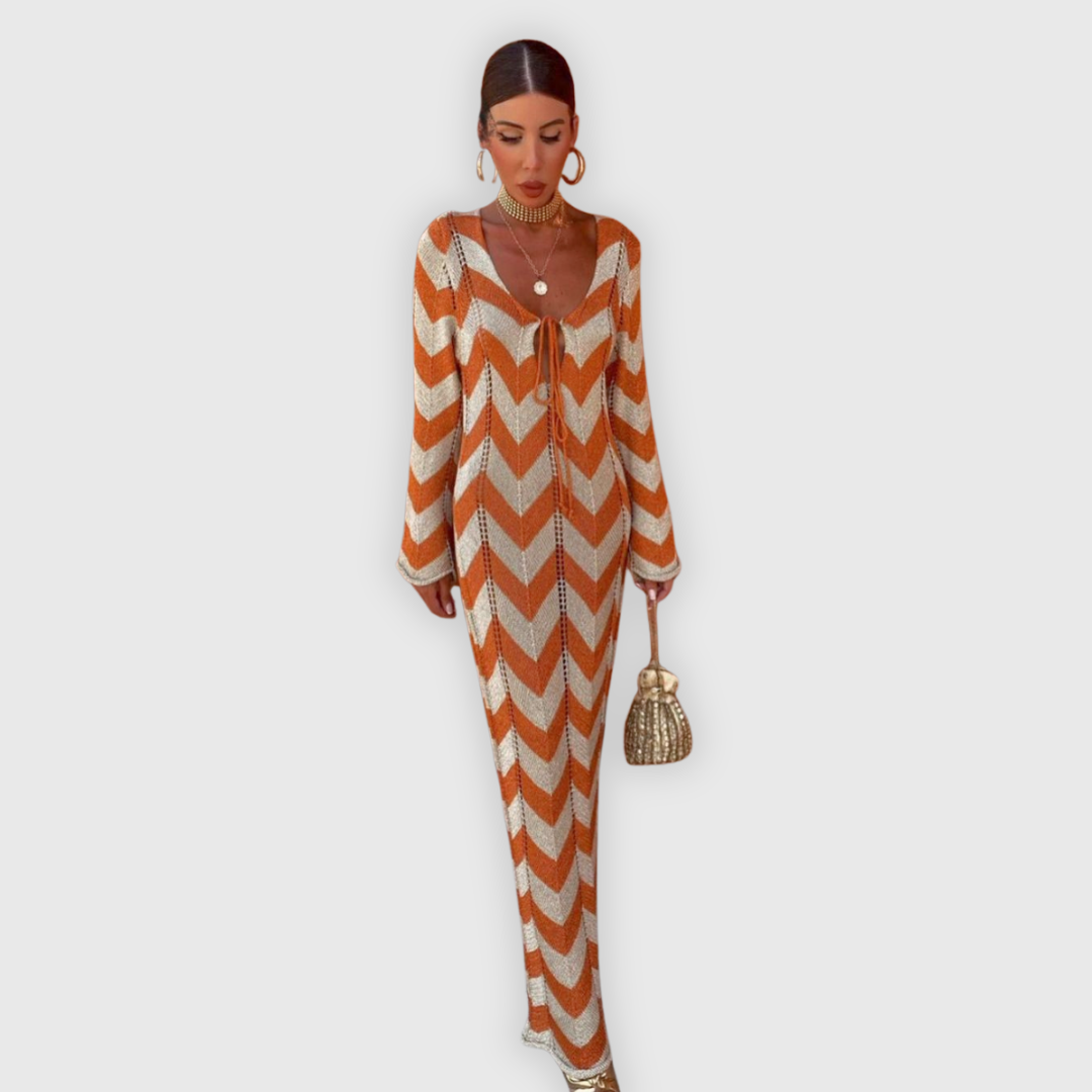 Giulia | Handgefertigtes Premium-Maxikleid