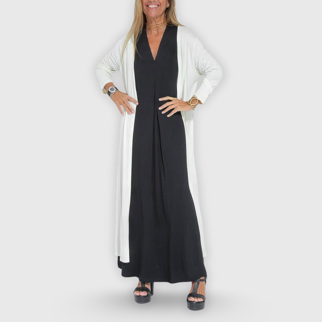 Elise | Langes Kleid mit formender Passform