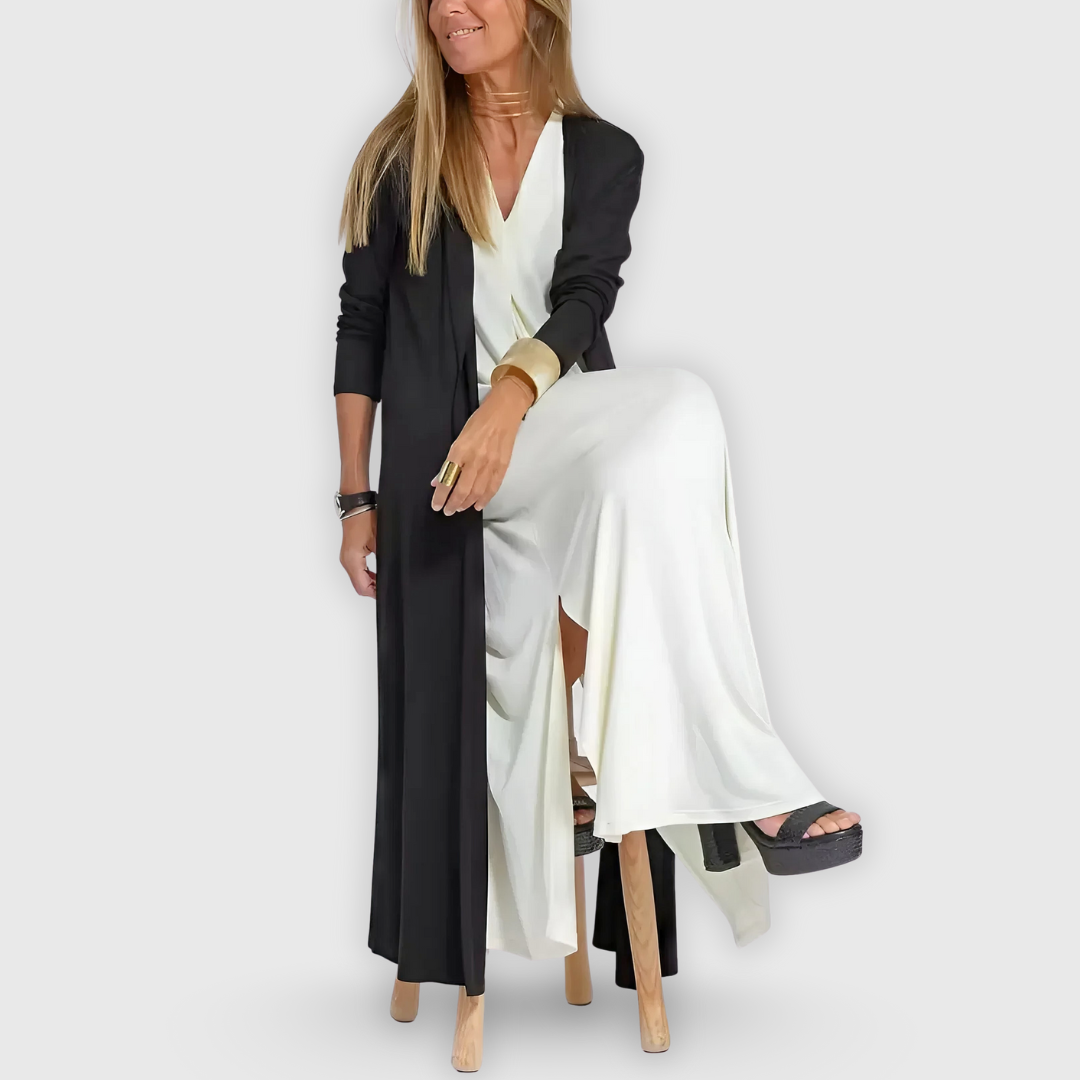 Elise | Langes Kleid mit formender Passform