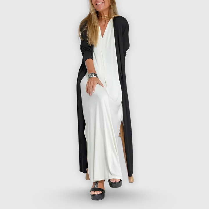 Elise | Langes Kleid mit formender Passform