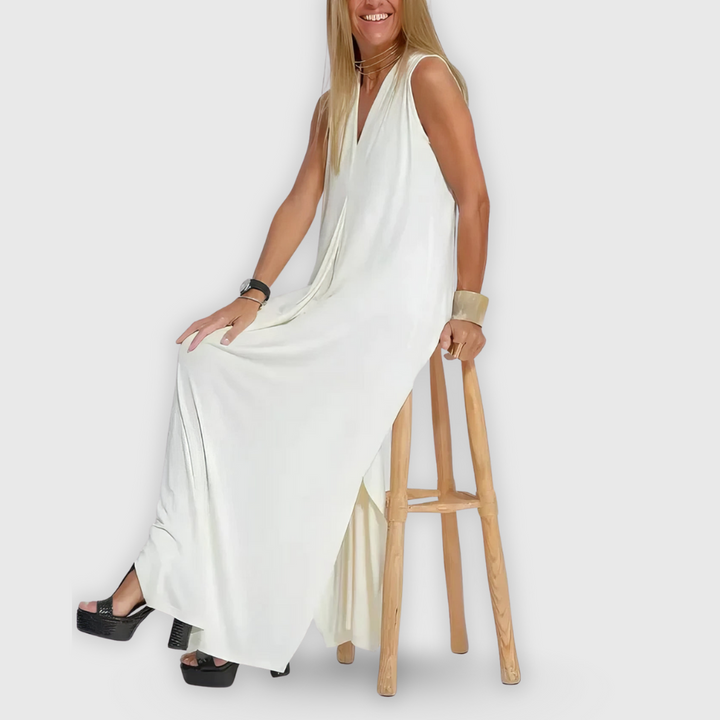 Elise | Langes Kleid mit formender Passform