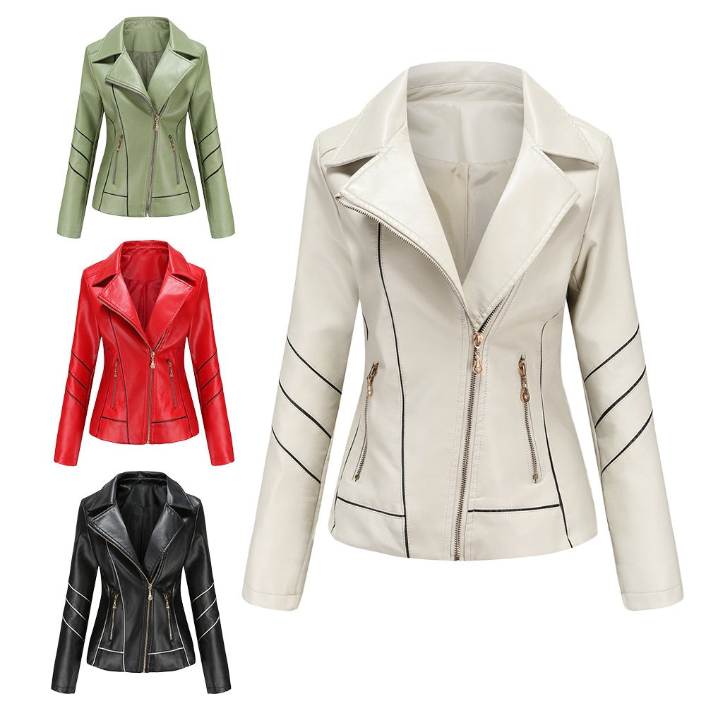 Smeralda | Panther Lederjacke