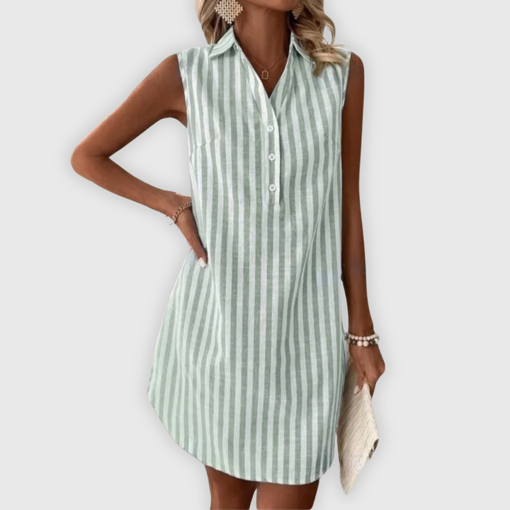 Annika | Gestreiftes Sommerkleid