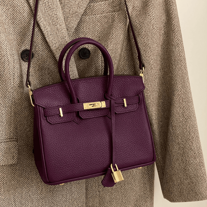 Verona | Handgefertigte Handtasche mit goldenen Details