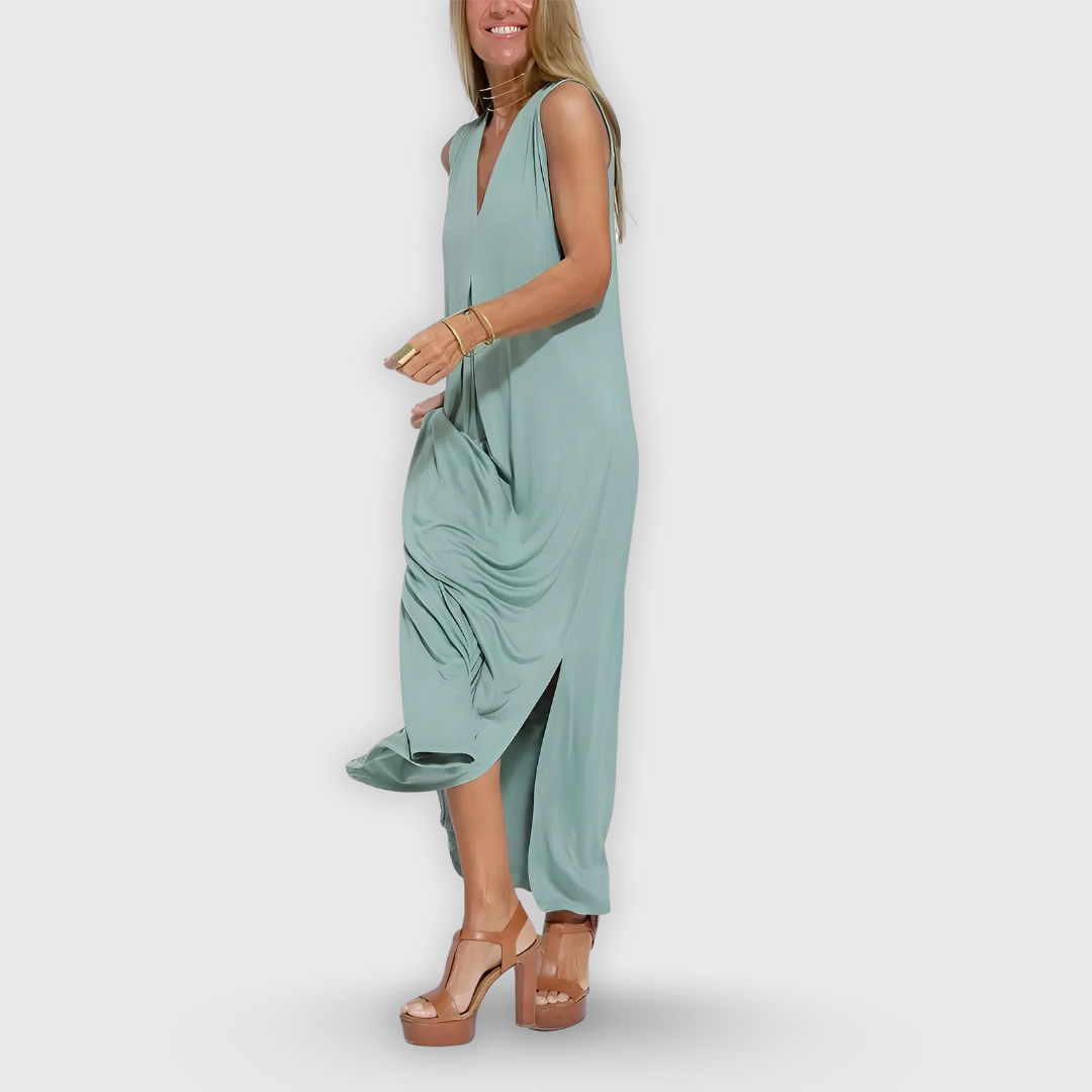 Elise | Langes Kleid mit formender Passform