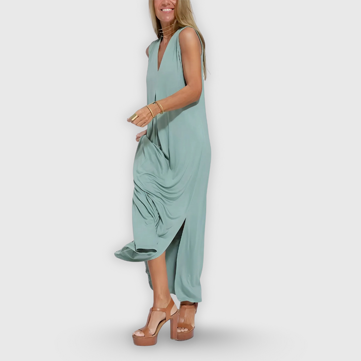 Elise | Langes Kleid mit formender Passform