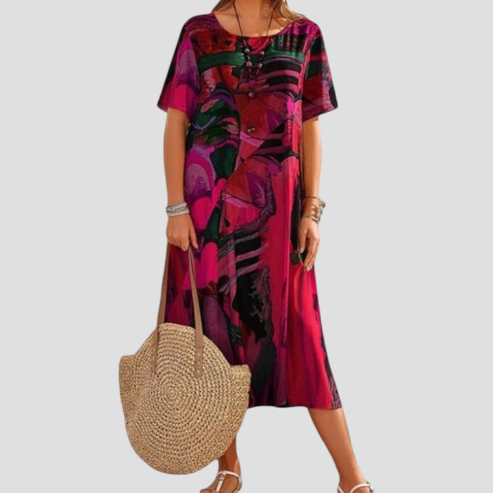 Victoria | Kleid in handgefertigtem Boho-Stil