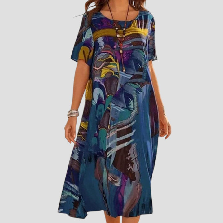 Victoria | Kleid in handgefertigtem Boho-Stil