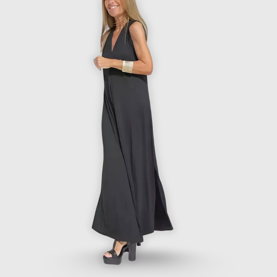 Elise | Langes Kleid mit formender Passform