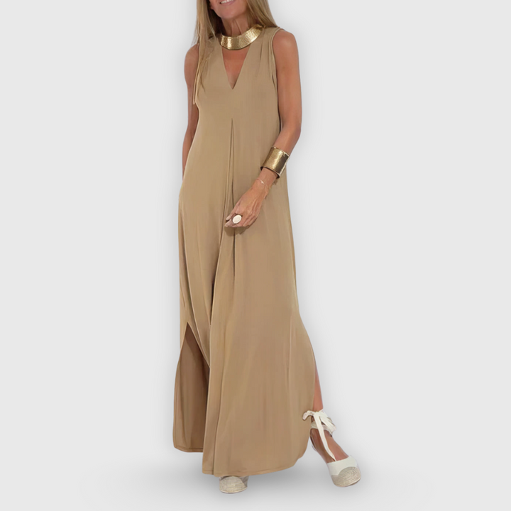 Elise | Langes Kleid mit formender Passform
