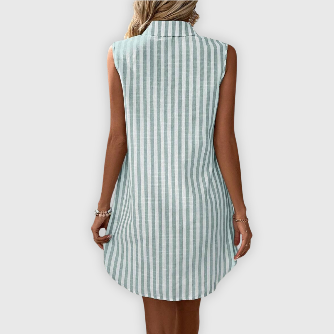 Annika | Gestreiftes Sommerkleid