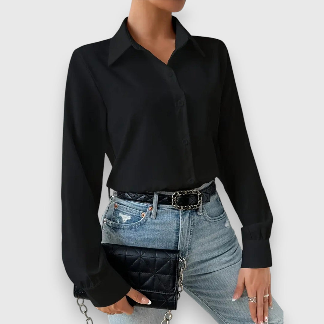 Amira – Eleganter Hemd-Body