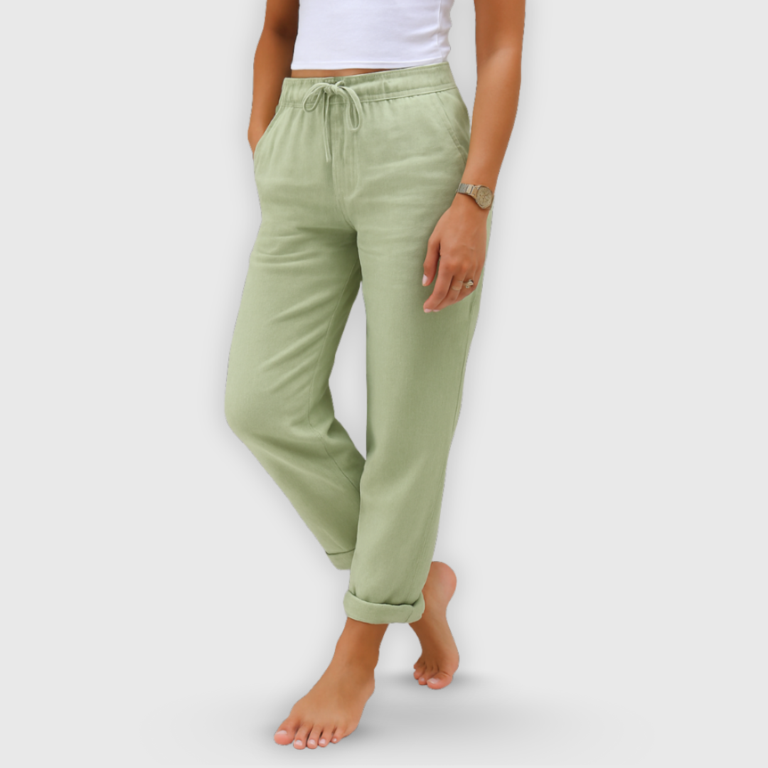 Daniela | Premium Leinenhose mit Stretchkomfort