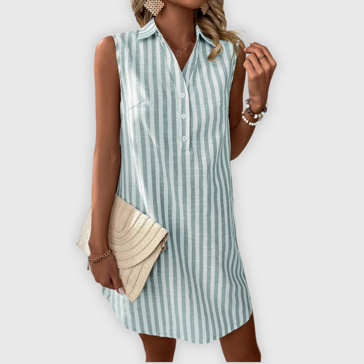 Annika | Gestreiftes Sommerkleid