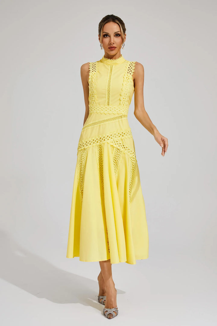 Amanda | Handgefertigtes Premium-Spitzenkleid