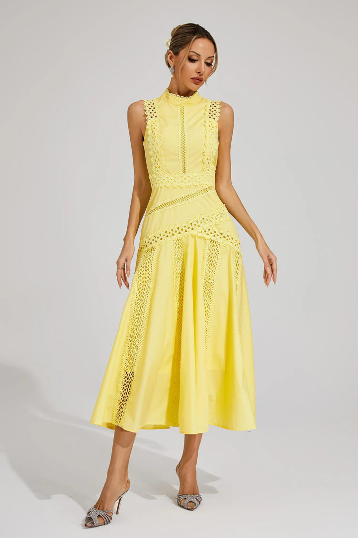 Amanda | Handgefertigtes Premium-Spitzenkleid