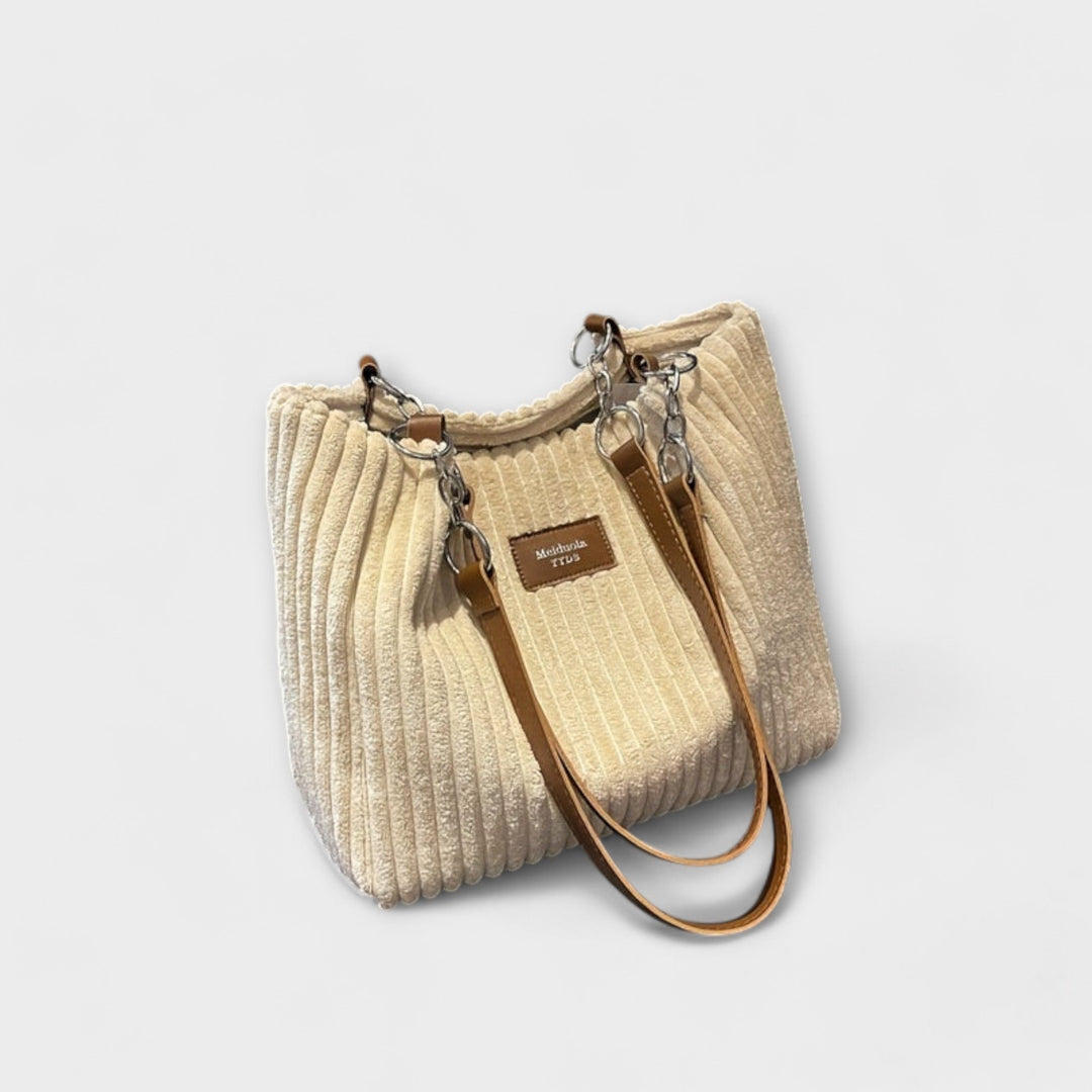 Meiduola | Weiche Cord-Schultertasche
