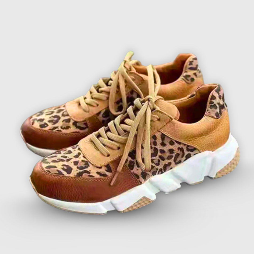 Noelia | Bequeme Leoparden-Sneaker