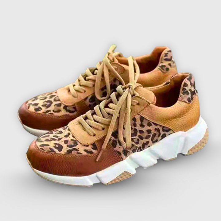Noelia | Bequeme Leoparden-Sneaker