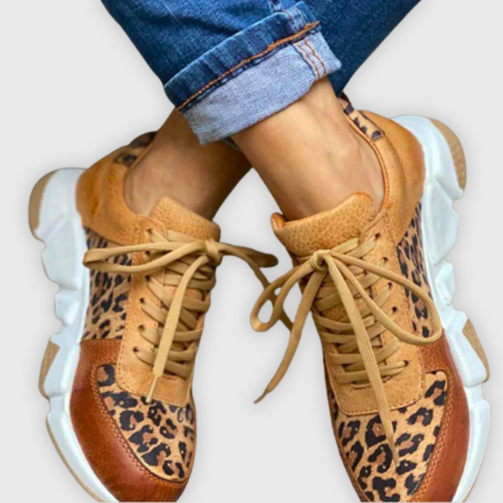 Noelia | Bequeme Leoparden-Sneaker